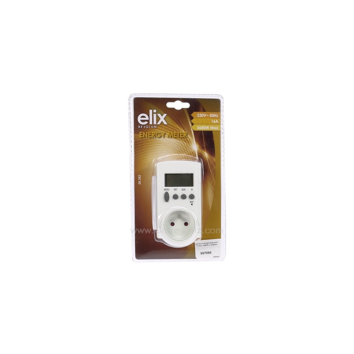 997066  Energie meter 28,10 €