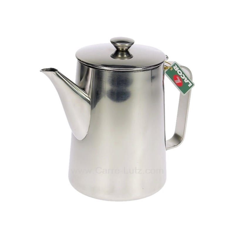 Cafetière inox 1,5 litre Lacor