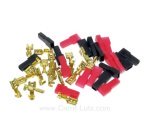 233141  20 cosses femelles 6,35 mm isolée 4,60 €