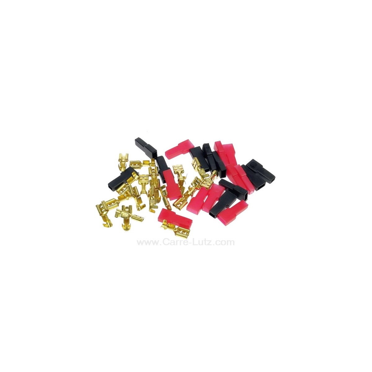 233141  20 cosses femelles 6,35 mm isolée 4,60 €