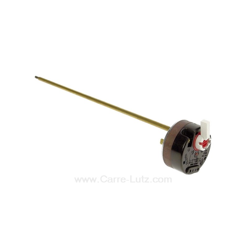 732115  Thermostat de chauffe eau embrochable 270 mm Reco Type RTD 20A à double sécurité et levier 16,60 €