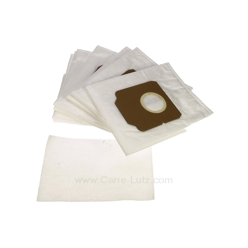 802307  Sacs d'aspirateur microfibre par 8 Moulinex W51 W53 W54 11,60 €