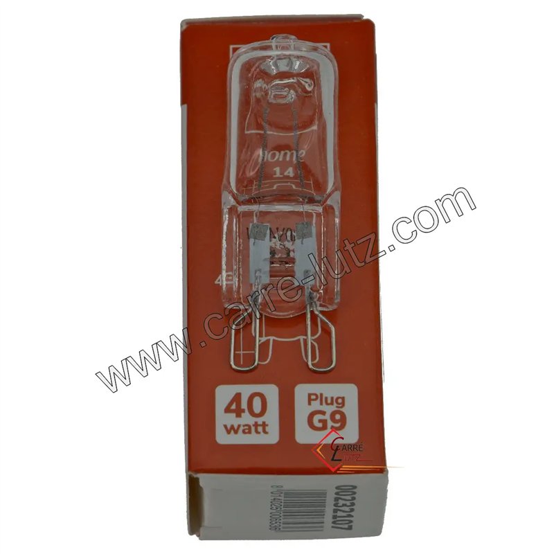 232133  Ampoule de four halogène G9 40W 2,30 €