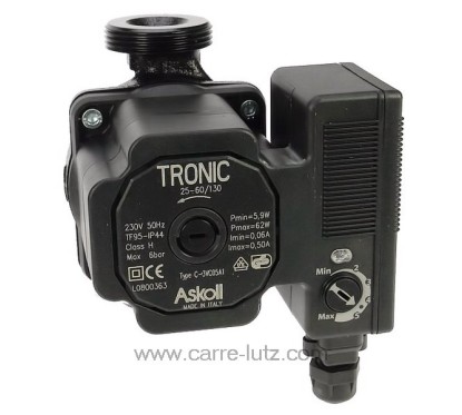 Pompe de circulation Askoll Tronic 25-60/130