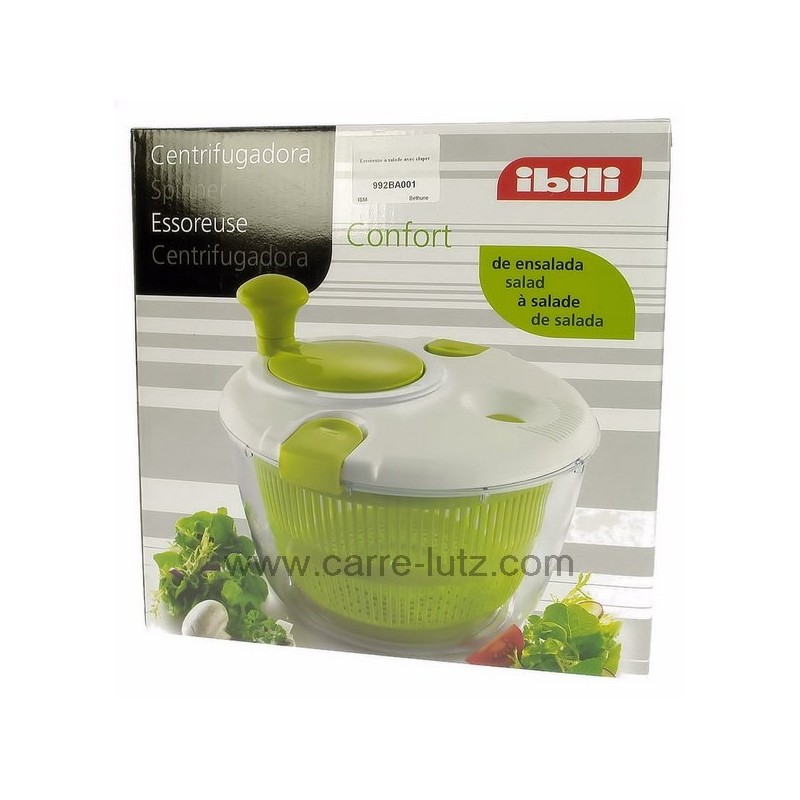 Essoreuse à salade avec clapet