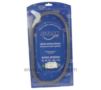 853014  3108830502460 - Joint pour autocuiseur Sitram 4 lt 6 lt 8 lt 10 lt speedo 18,90 €