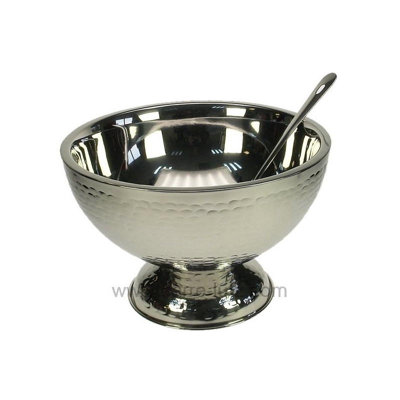 CL21020206  Vasque à champagne ou punch en inox martelé 67,60 €