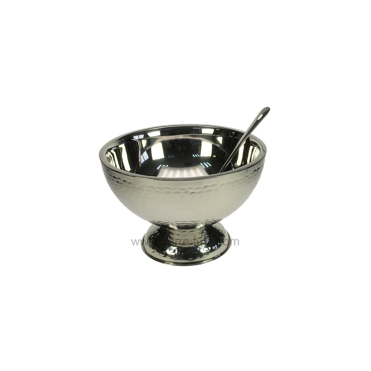 CL21020206  Vasque à champagne ou punch en inox martelé 67,60 €