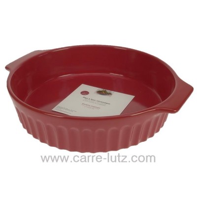 CL25001045  newMoule à manqué en céramique rouge diamètre 27 cm 13,60 €