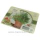 Balance de cuisine électronique extra plate décor herbes et épices , reference CL50156125