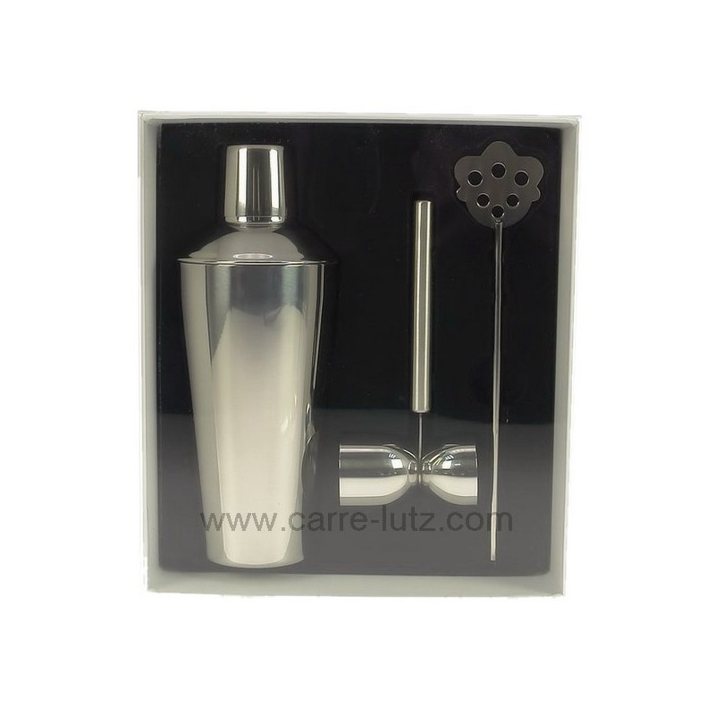 CL50180027  Coffret cocktail 3 pièces en inox 34,40 €