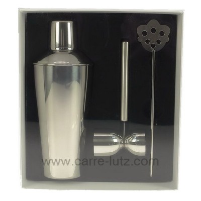 CL50180027  Coffret cocktail 3 pièces en inox 34,40 €