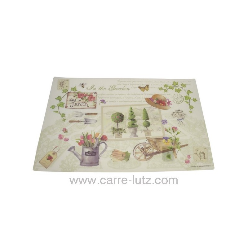 CL70000109 Set de table souple décor dans le jardin 4,10 € CL70000109 Set de table souple décor dans le jardin 4,10 €