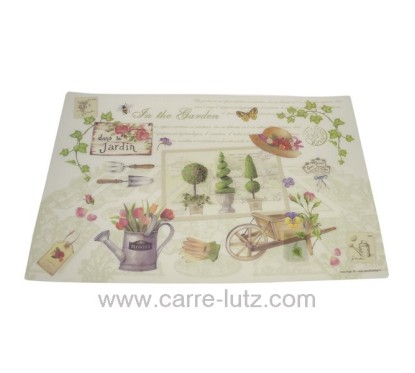 CL70000109  Set de table souple décor dans le jardin 4,10 €