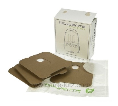 ZR001201 - Sacs d'aspirateur par 4 Rowenta hygiene 