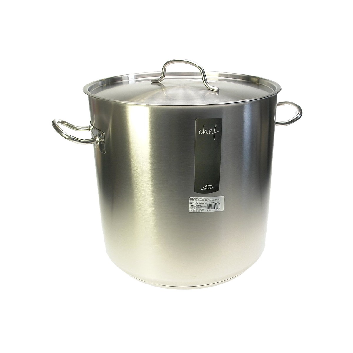 991LC50136  Marmite traiteur chef inox 18/10 avec couverclediamètre 36 cm Lacor 50136  179,10 €