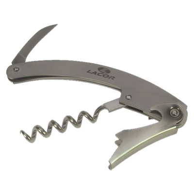 991LC63018  Tire bouchon sommelier limonadier en inox 18/10 Lacor 63018  6,30 €