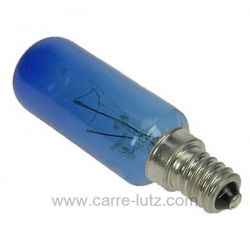 Ampoule bleu de réfrigérateur E14 25W 230V Samsung Bosch Siemens 00612235 , reference 542063