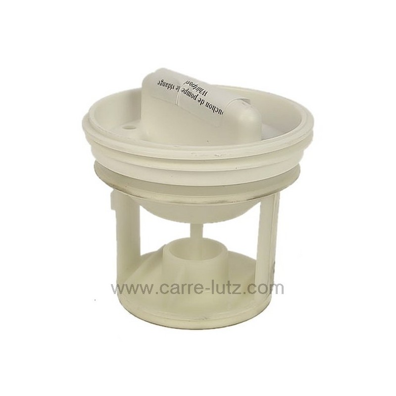 216170  481248058089 - Bouchon de pompe de vidange de lave linge Laden Whirlpool  28,40 €