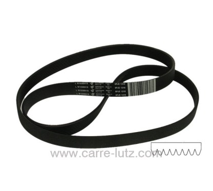 726265  1310 J8 MAEL - Courroie plate de lave linge Laden Whirlpool 481010388418 10,30 €