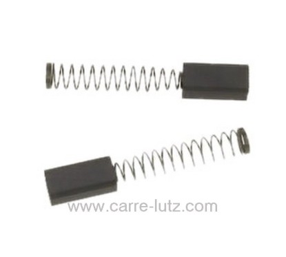 Jeu de charbon moteur 5x6x12 mm