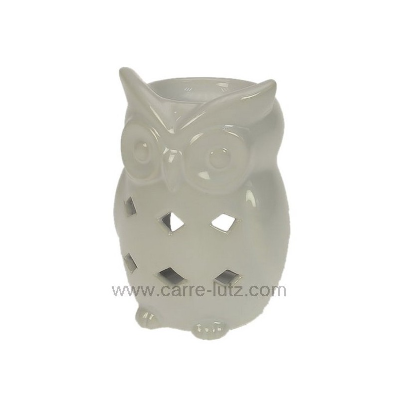 Brule parfum céramique Drake Hibou blanc