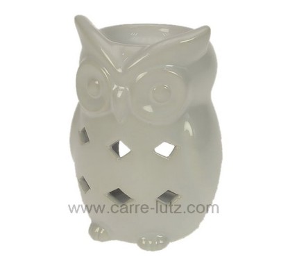 Brule parfum céramique Drake Hibou blanc