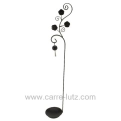 CL30000614  Support encens suspendu Drake décor fleurs 13,80 €