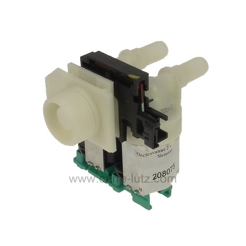 208075  00606001 - Electrovanne 2 voies de lave linge Bosch Siemens  18,30 €