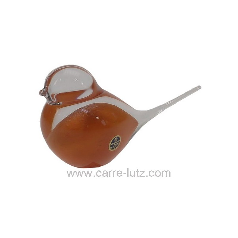 CL40004071  Grand oiseau cristal de bohéme orange 27,10 €