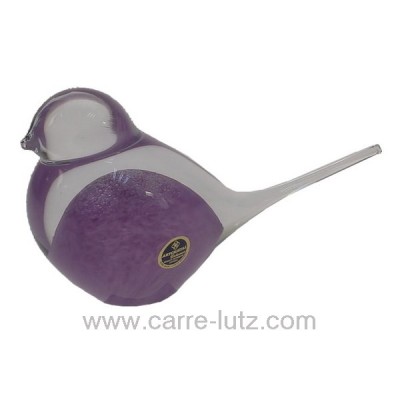 CL40004072  Grand oiseau cristal de bohéme violet 27,10 €