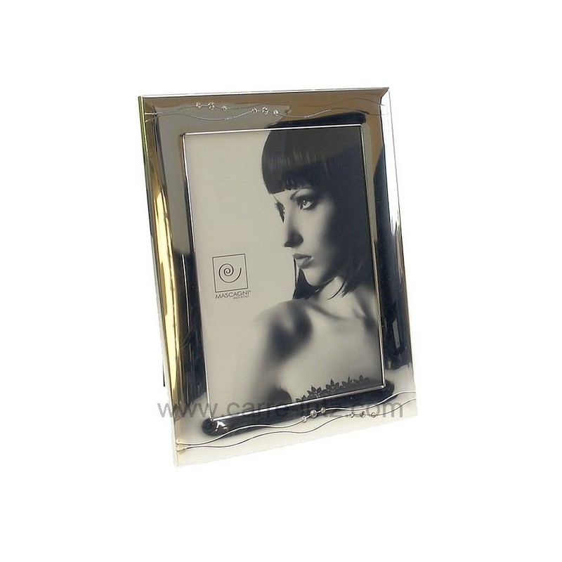 CL84000205  Cadre photo 13x18 argent vague strass Mascagni 19,10 €