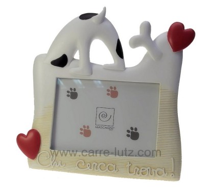 Cadre photo chien 13x18 cm Mascagni