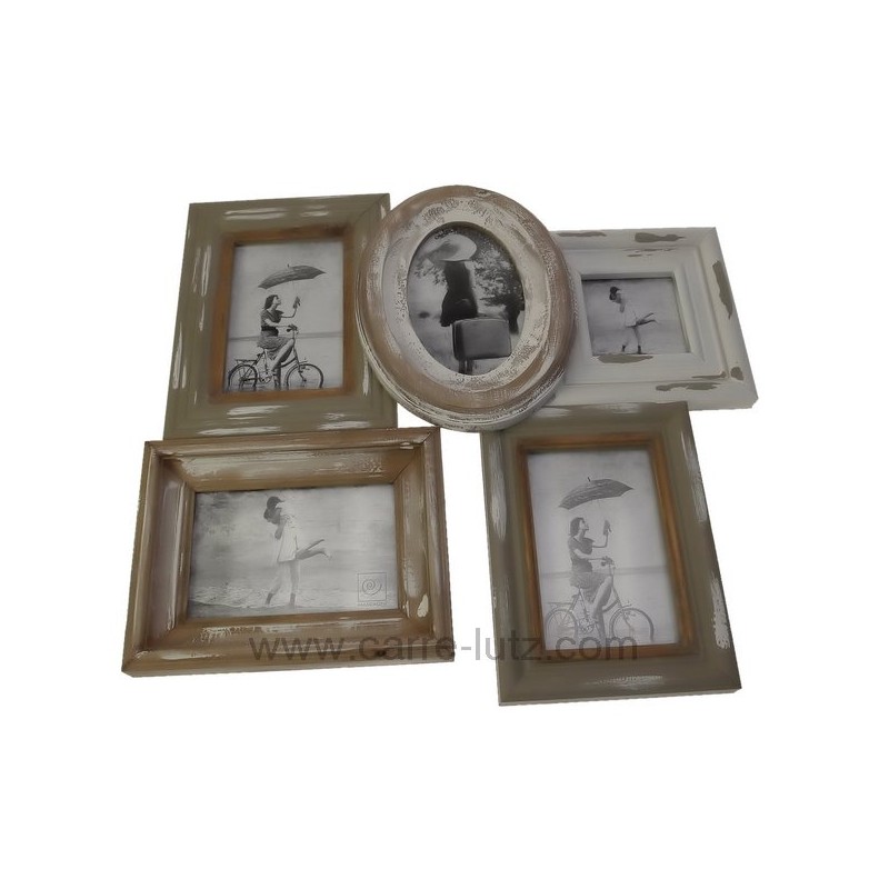 CL84000214  Cadre photo péle méle bois ancien Mascagni 71,90 €