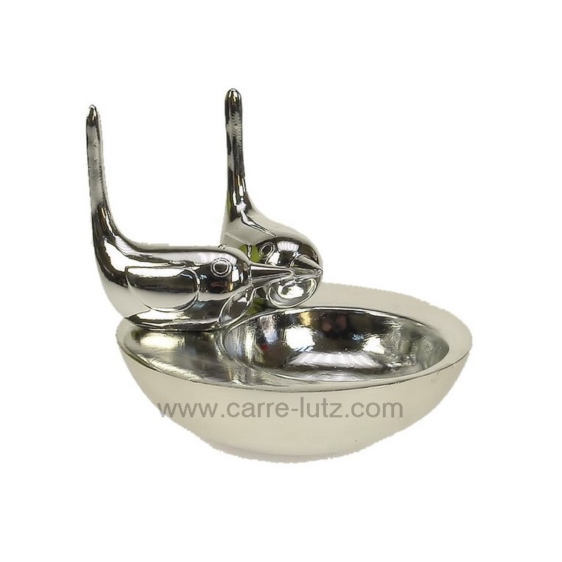 Porte bague oiseau argent Mascagni