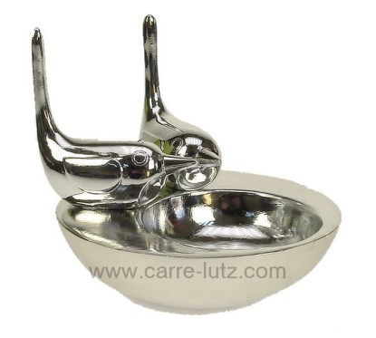 Porte bague oiseau argent Mascagni