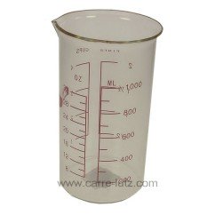 991IB509  Verre mesureur en verre 1 litre 9,10 €