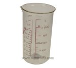 991IB509  Verre mesureur en verre 1 litre 9,10 €