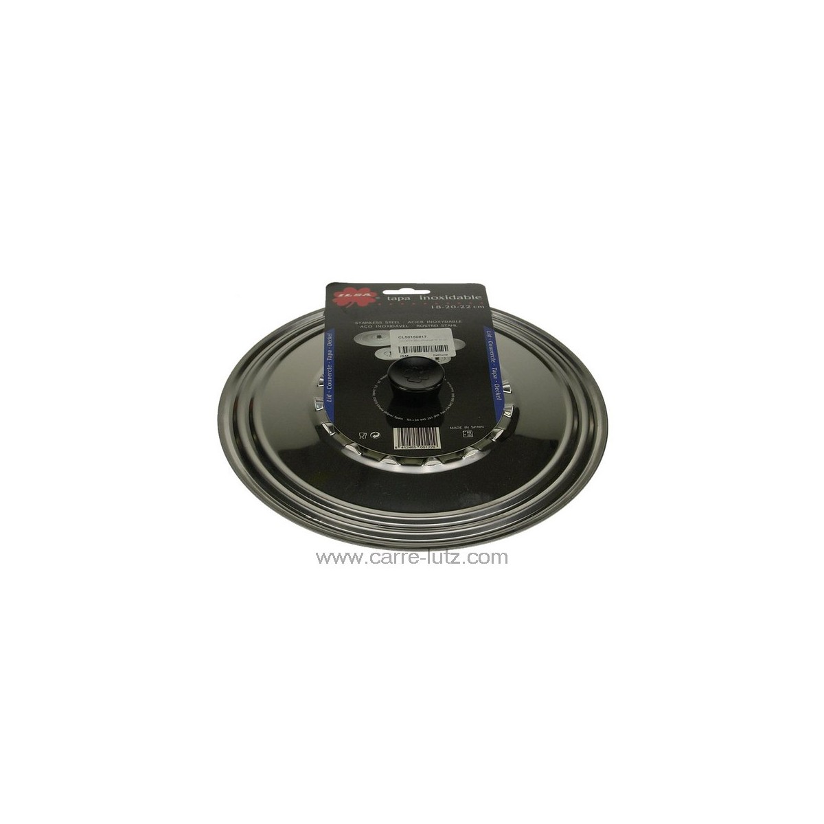 CL50150817  Couvercle inox universel 16 20 22 cm 7,90 €