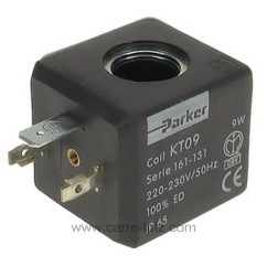 212403  Bobine d'electrovanne de centrale vapeur 9W 220V diamétre 14 mm 39,30 €