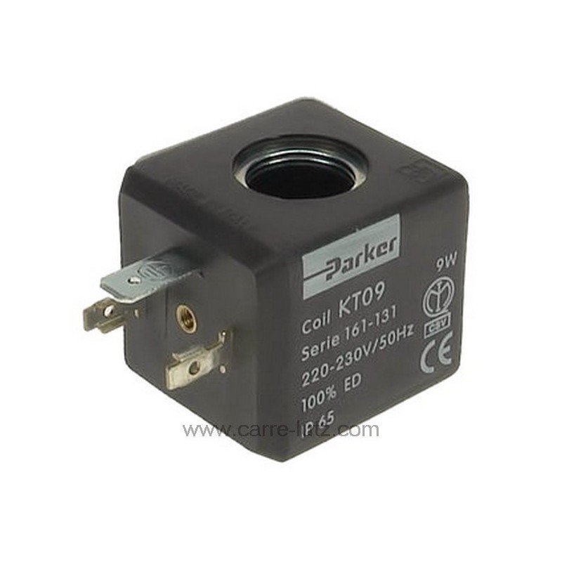 Bobine d'electrovanne de centrale vapeur 9W 220V diamétre 14 mm