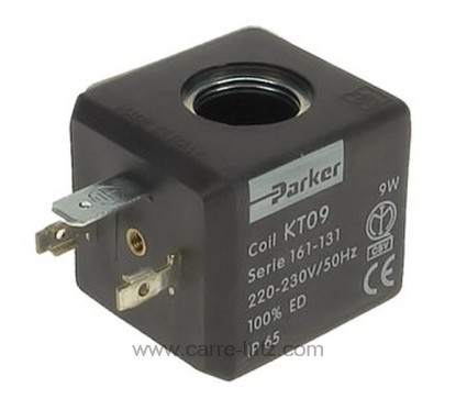 Bobine d'electrovanne de centrale vapeur 9W 220V diamétre 14 mm