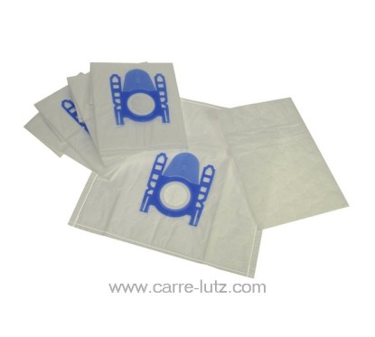 Sacs d'aspirateur microfibre par 5 Bosch D E F G H
