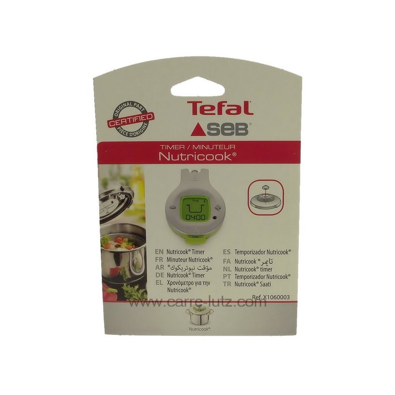 SEB1060003  Minuterie d'autocuiseur X1060003 Seb nutricook 30,10 €