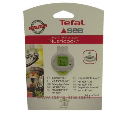 Minuterie d'autocuiseur X1060003 Seb nutricook