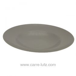 Assiette à risotto ou couscous en porcelaine blanche , reference CL21030025
