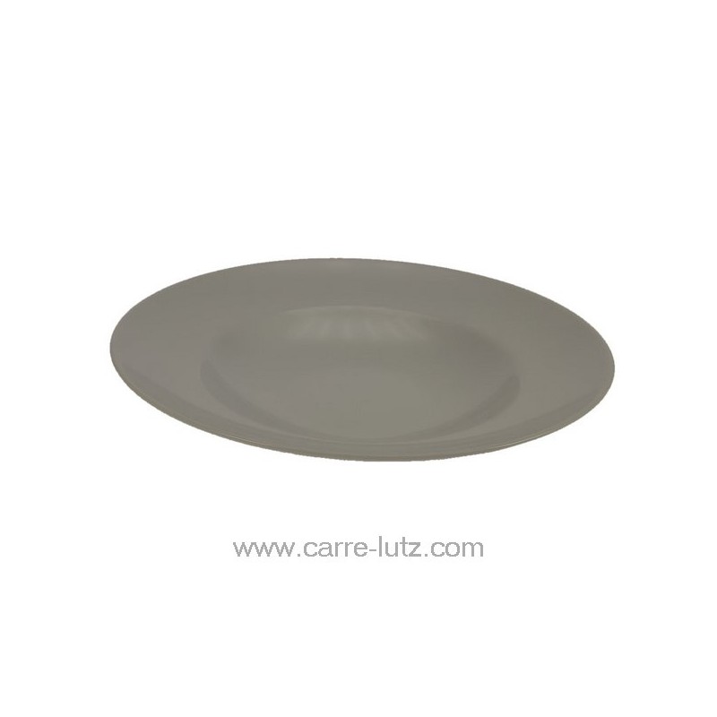 CL21030025  Assiette à risotto ou couscous en porcelaine blanche 9,90 €