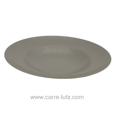 CL21030025  Assiette à risotto ou couscous en porcelaine blanche 9,90 €