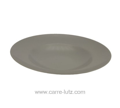 CL21030025  Assiette à risotto ou couscous en porcelaine blanche 9,90 €