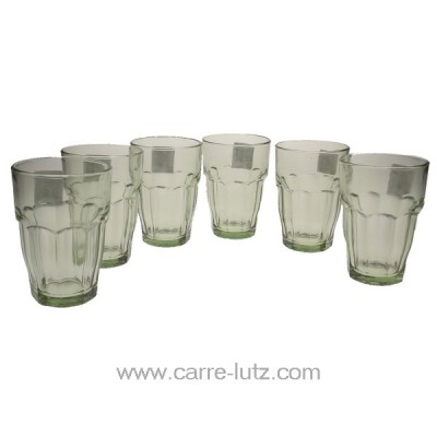 CL20011122 Gobelets par 6 Rock bar vert Bormioli Rocco 17,70 €